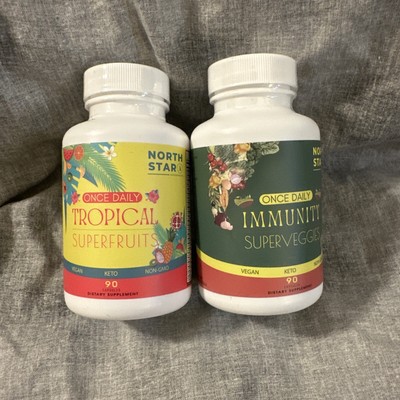 NORTH STAR Superfoods Whole Fruits and Vegetables Supplement 180 caps 1/2025