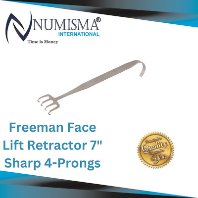 FreeMan Face Lift Retracter 7'' Surgical Retractor Instruments