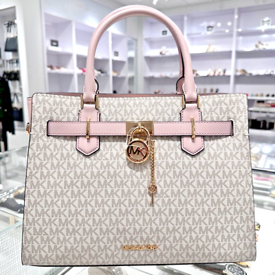 Hamilton mk on sale logo satchel bag