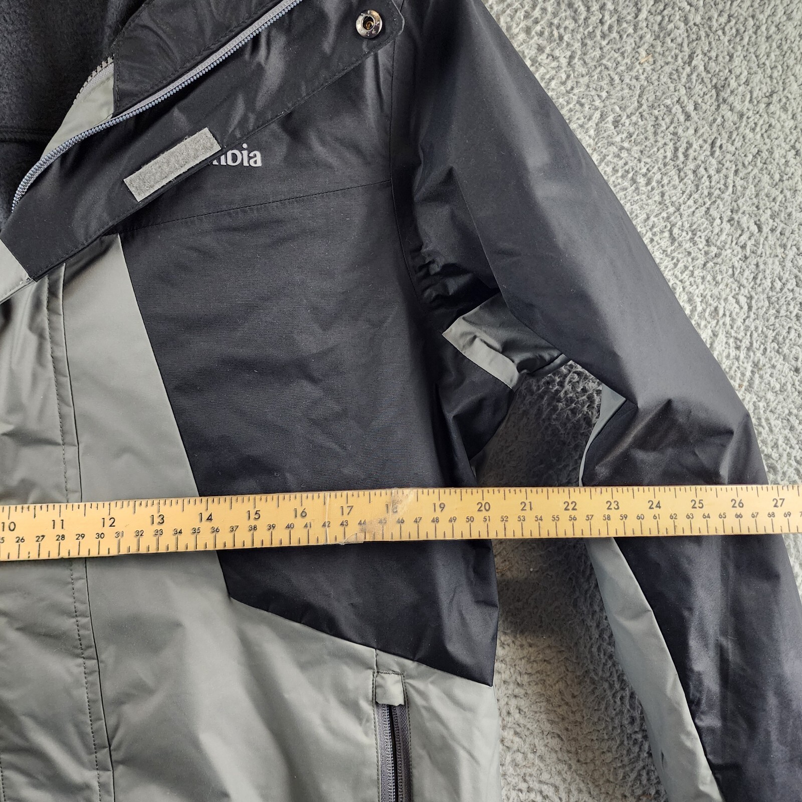 Columbia Tunnel Falls Interchange Jacket Men S City Grey Black Full Zip Closure - Picture 4 of 13