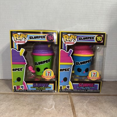 Funko Pop Icon Slurpee Lot Of 2 #193-194 711 Exclusive