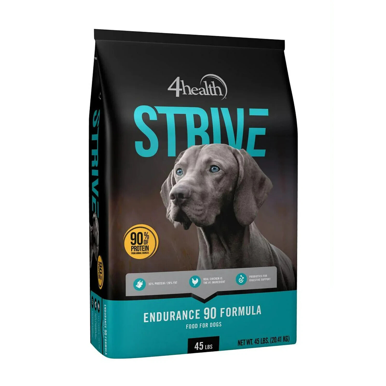 4health 9696 Strive Endurance 90 Formula Dry Dog Food - 45lb 4health 9696 Strive Endurance 90 Formula Dry Dog Food - 45lb