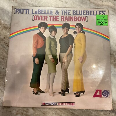 PATTIE LABELLE & THE BLUEBELLES LP OVER THE RAINBOW 1966 SEALED OG  MONO PRESS