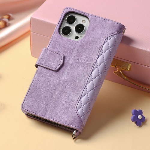 For iPhone 14 15 Pro Max 11 12 13 XR XS 7 8 Plus Leather Wallet Flip Zipper Case