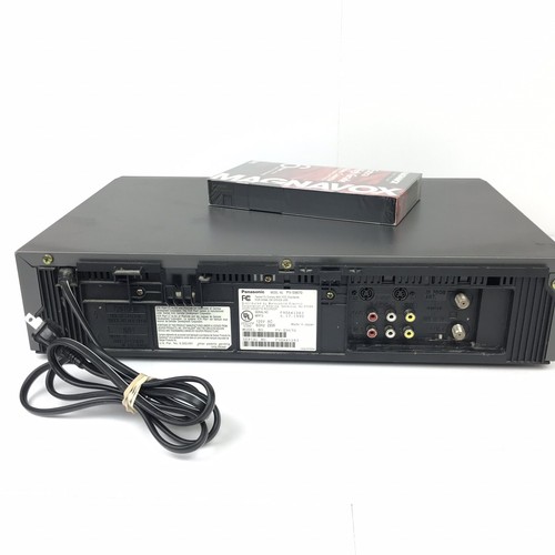 Panasonic PV-S9670 4-Head Hi-Fi Stereo Omnivision S-VHS VCR Works Great!