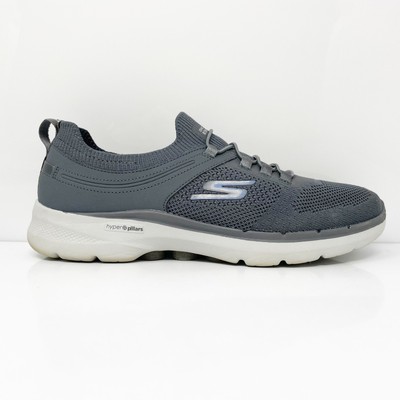 

Skechers Womens Go Walk 6 124509 Серые кроссовки для бега Размер 8.5, Серый, Go Walk 6