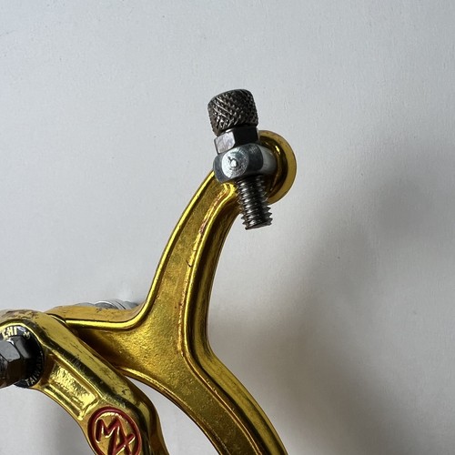 LEE CHI MX 1000A REAR BRAKE CALIPER GOLD FOR OLD SCHOOL BMX VINTAGE NOS