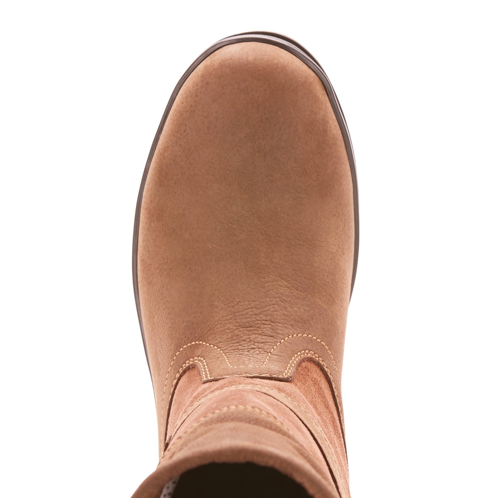 Pre-owned Ariat ® Ladies Langdale H2o Java Brown Waterproof Tall Boots 10024982