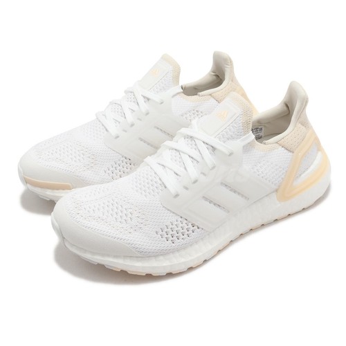 

adidas Ultraboost 19.5 DNA W Cloud White Orange Женская повседневная обувь для бега GZ6469, Белый, Ultraboost 19.5 Dna W