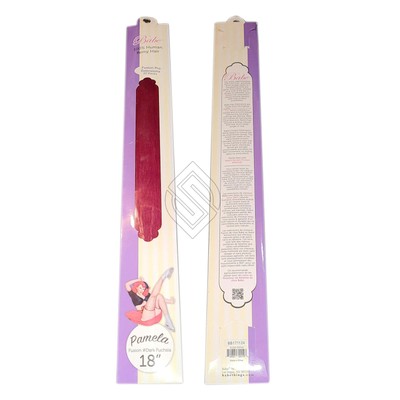 Babe Fusion Pro Extensions 18 Inch Pamela #Dark Fuxia 20 Pieces Human Remy Hair
