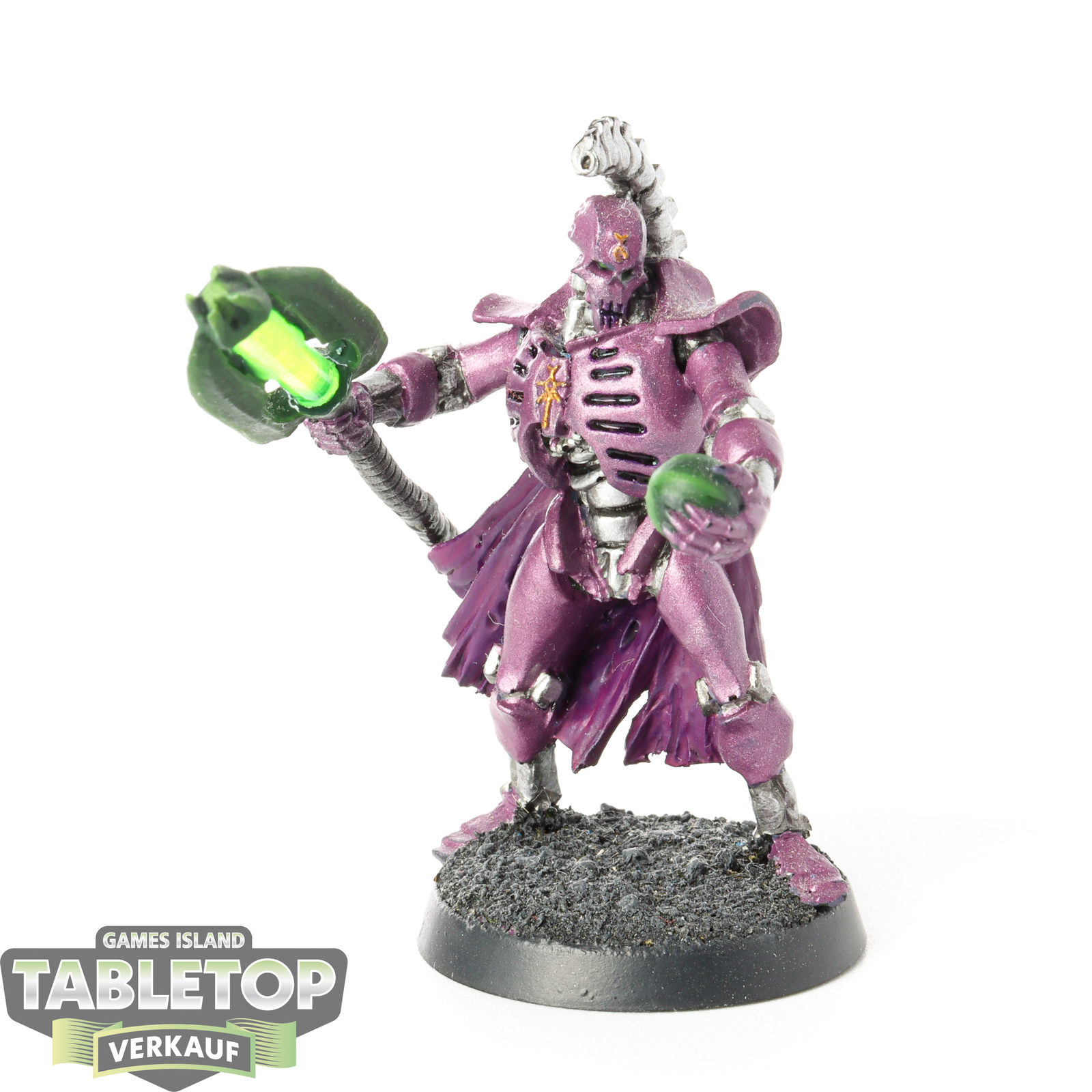 Necrons - Overlord klassisch - bemalt