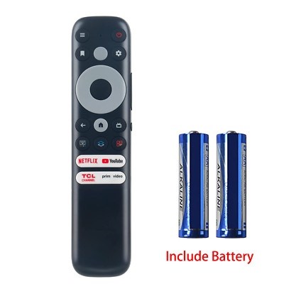 Universal IR remote RC902N Fit for All TCL TVs Netflix/YouTube/TCL/PrimeVideo