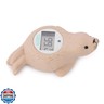 Baby Bath Thermometer | Baby Bath Toys | Adorable Seal Design | Safe Baby Thermometer for Infants | Newborn Essentials | ℉/℃ | Beige