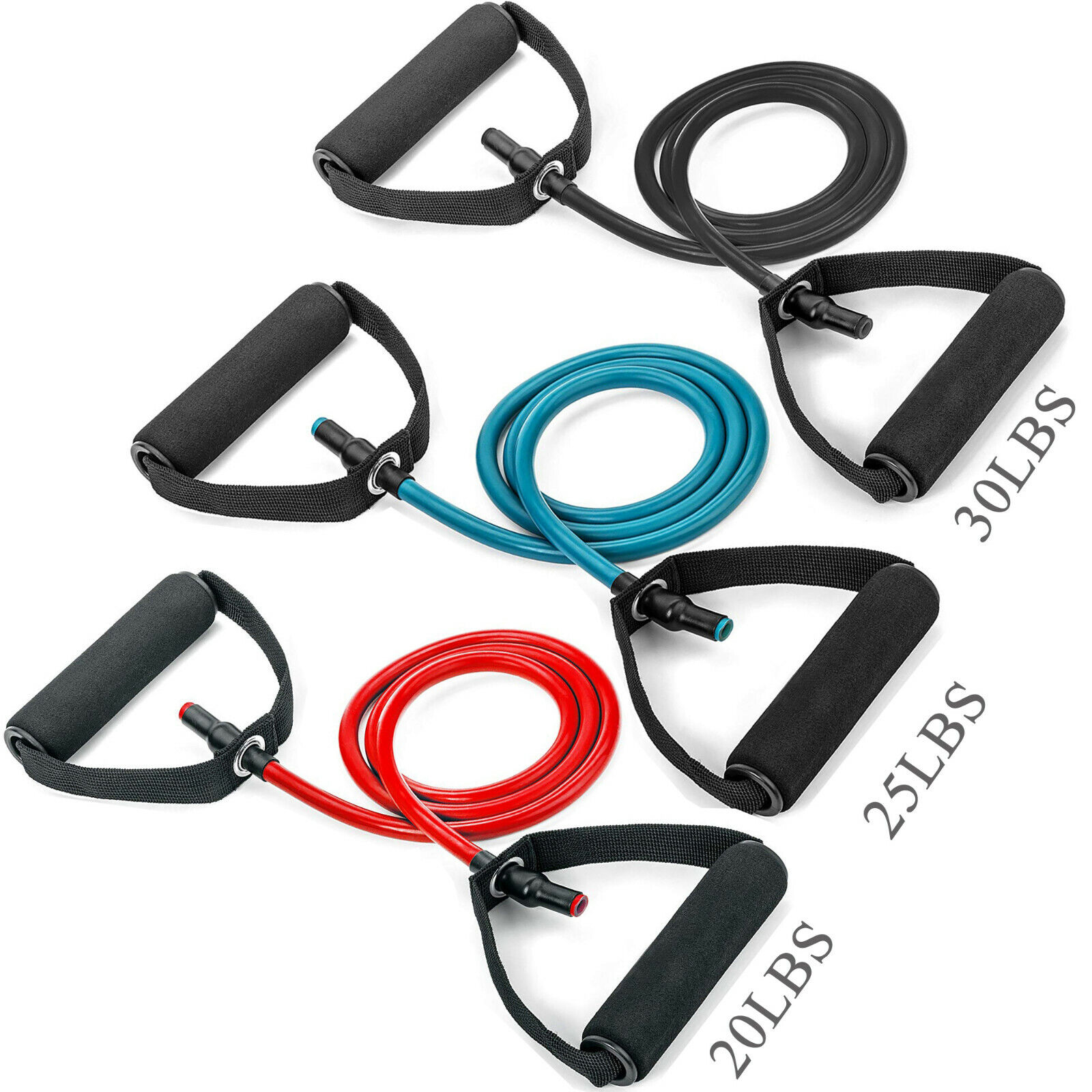 Resistance Bands/Tubes for Strength Exercise Training , with
