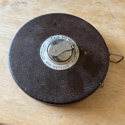 Lufkin Hi-Line 100 Foot FT Measuring Tape in 10ths of ''- Woven Non Metallic- USA