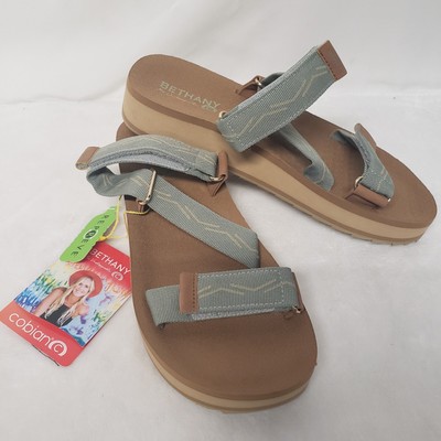 Cobian Women's 8 Sage Bethany Waimea Rise Z-Strap Sandals