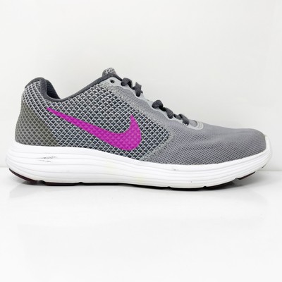 

Nike Womens Revolution 3 819303-009 Серые кроссовки для бега, размер 6, Серый, Revolution 3