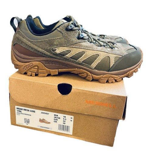 Merrell Mens Size 10 MOAB Mesa Luxe 1TRL Avocado Lace Up