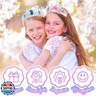 NINAOR Party Favors Princess Crowns for Little Girls, 16Pcs Princess Dress Up Tiaras for Kids Jewelry Cosplay Accessories, Princess Toys Headband