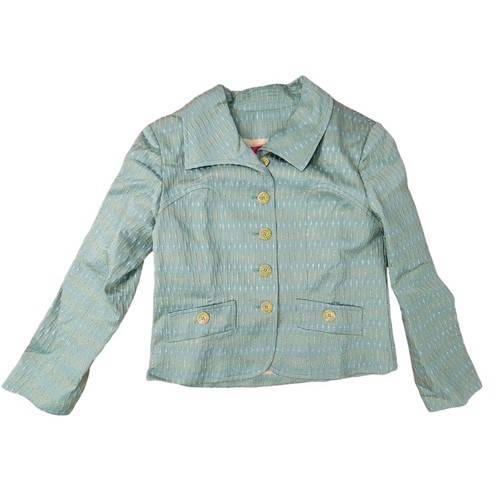 Christian Lacroix Vintage Jacket Blazer Silk 42 Diamond