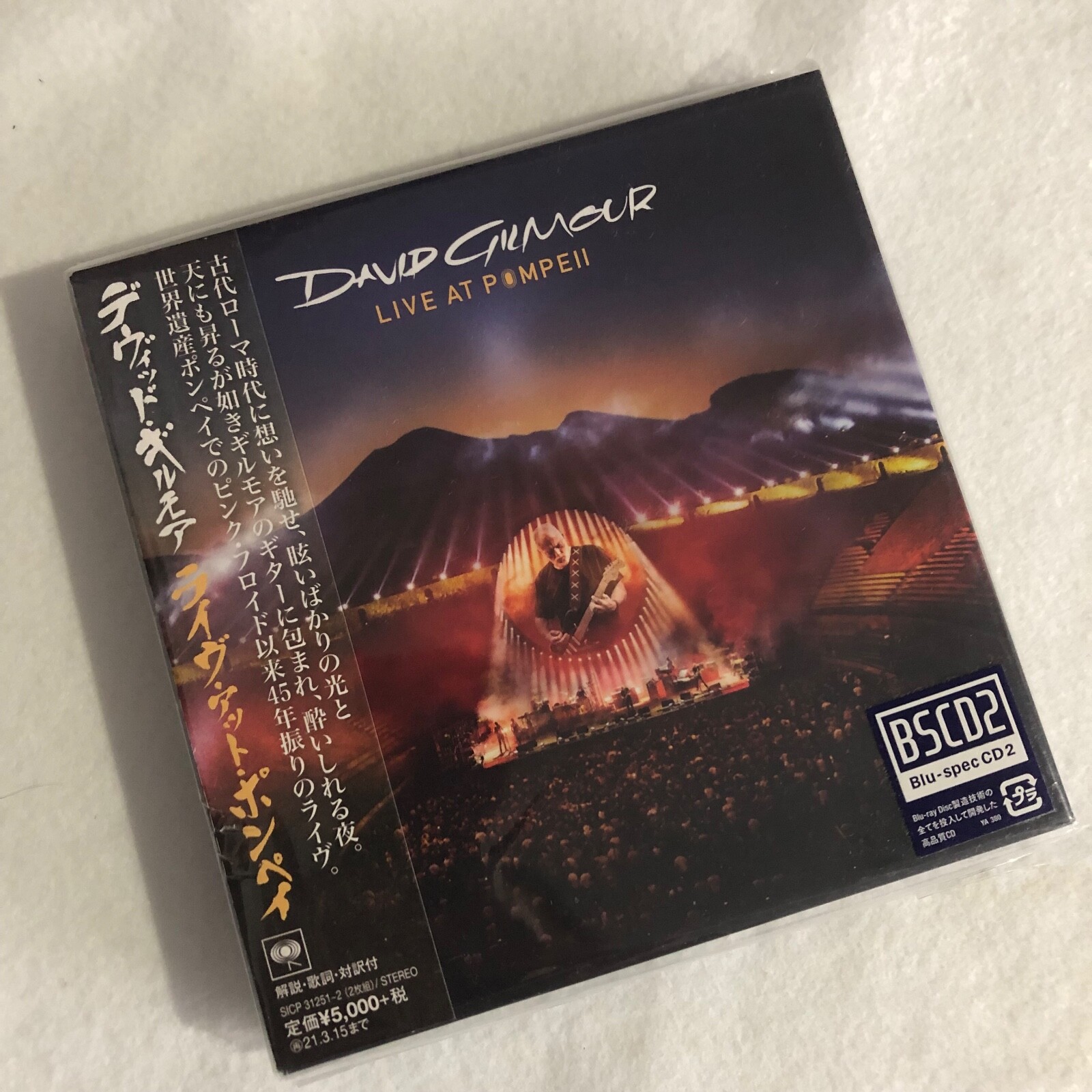 欧5discs LP David Gilmour Live At Pompeii 88985464971 Columbia, Sony Music 未開封 /01040 MTctODgzNi5qcGVn.jpeg