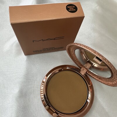 MAC SKINFINISH SUNSTRUCK Matte Bronzer DEEP GOLDEN Authentic New In Box