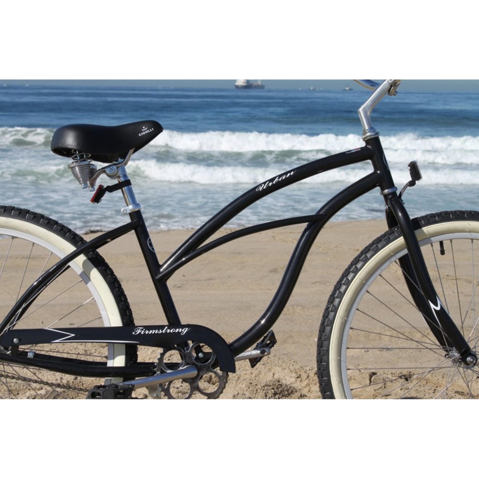 Women's Urban Lady Beach Cruiser Bicycle Adjustable Seat Handlebar 24 Inch
