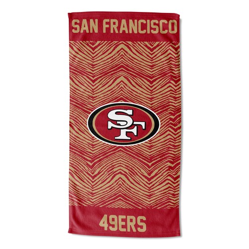 Пляжное полотенце Northwest NFL San Francisco 49ers State Line, 30x60