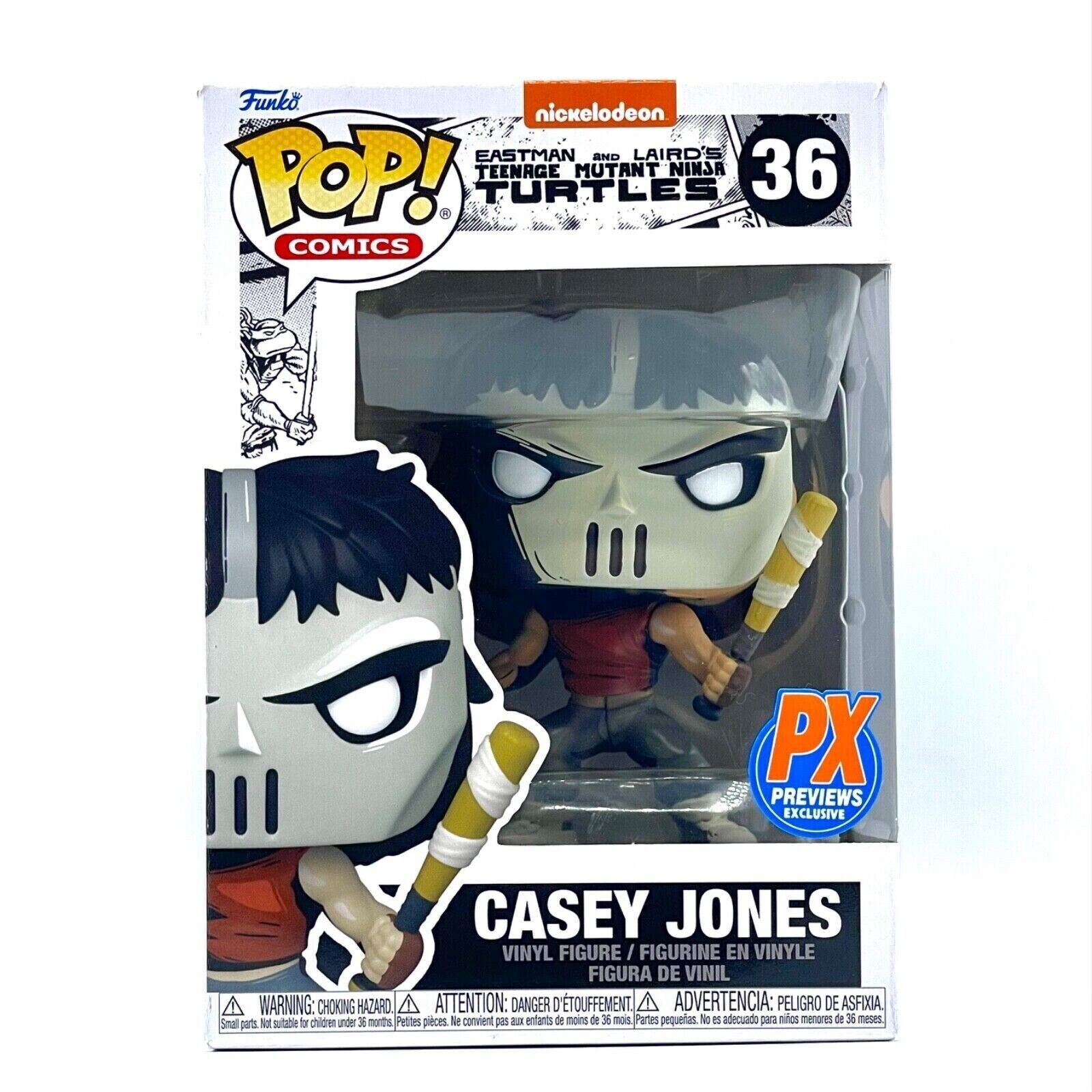 Funko Pop Teenage Mutant Ninja Turtles #36 Casey Jones, PX