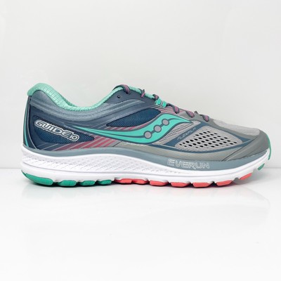 

Saucony Womens Guide 10 S10350-5 Серые кроссовки для бега, размер 9, Серый, Guide 10