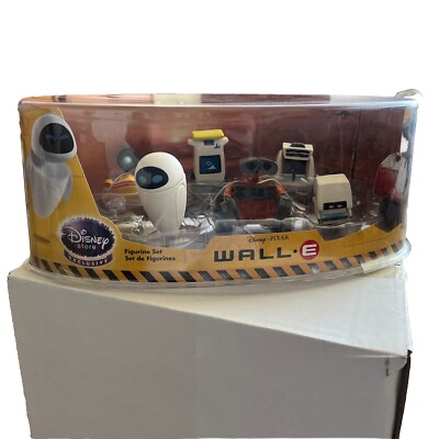 Wall-E Figurine Playset Set Of 6 Figures Disney Store Exclusive