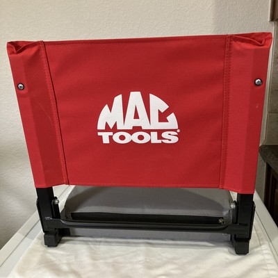 Mac Tools Logo Stadium Seats for Bleachers Ultra Thick Padded Comfy Foam Seat