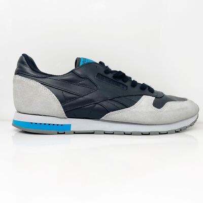 

Reebok Mens Classic BD4414 Черные повседневные кроссовки, размер 13, Черный, Classic