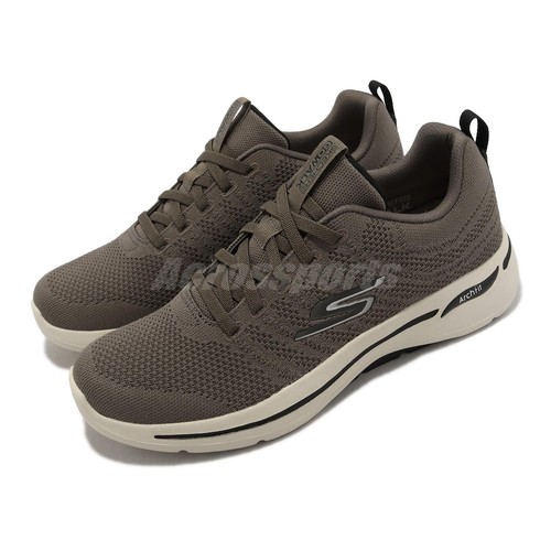 

Мужские повседневные кроссовки Skechers Go Walk Arch Fit-Grand Select 2.0 Коричнево-бежевые 216263-TAN, Коричневый, Go Walk Arch Fit-grand Select 2.0