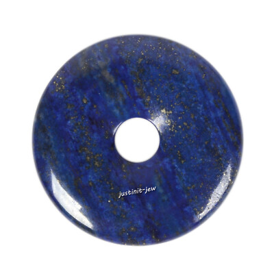 40mm Gemstone donut pendant bead different quantity for your choice