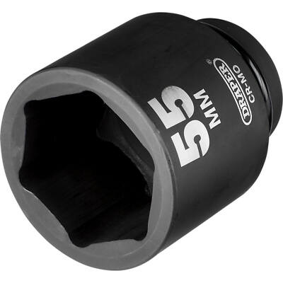 Draper Expert 1'' Drive Deep Hexagon Impact Socket Metric 55mm