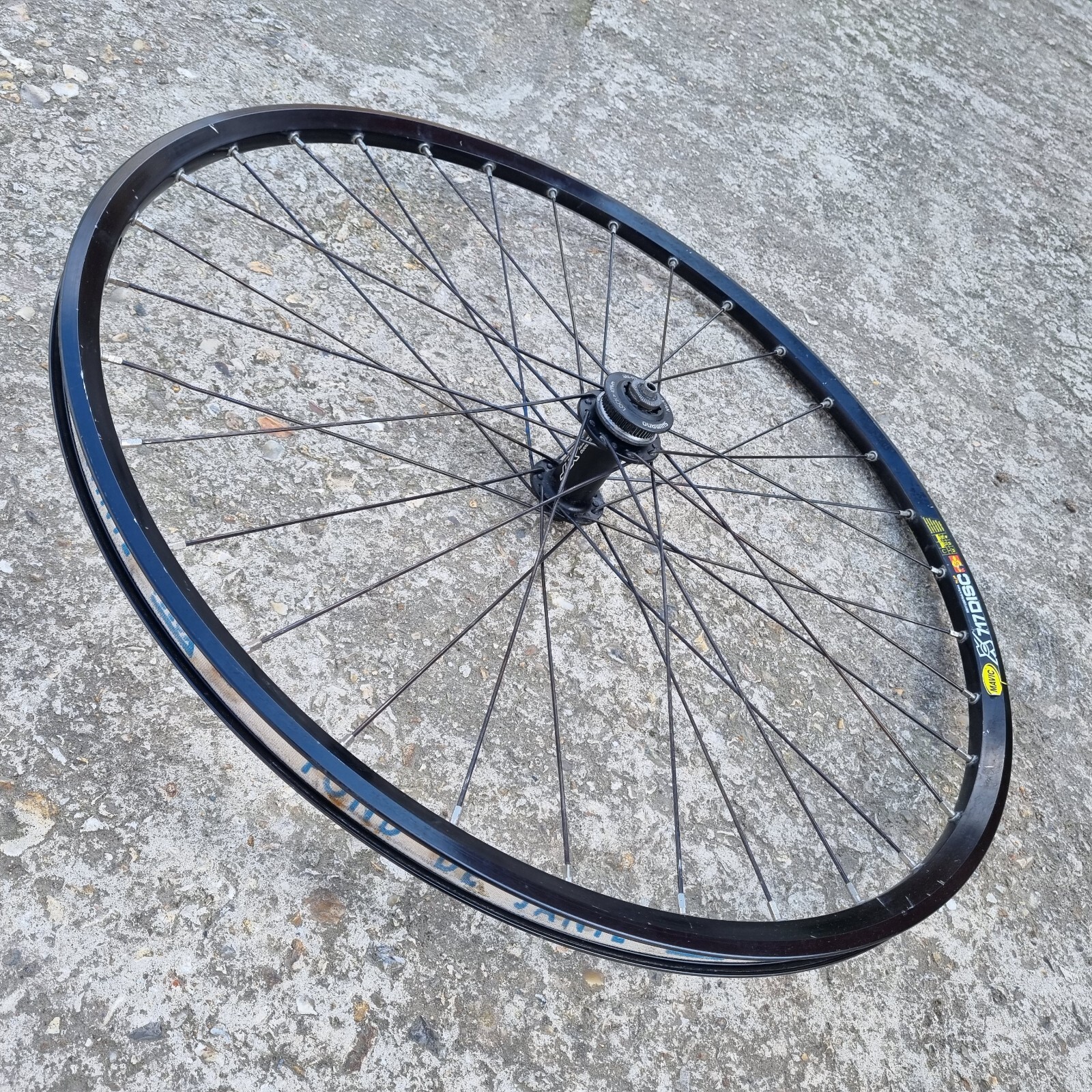 Shimano XT M765 MAVIC 717 DISCホイール 26インチ Shimano Disc Deore XT M775 M765 Wheel Set 26