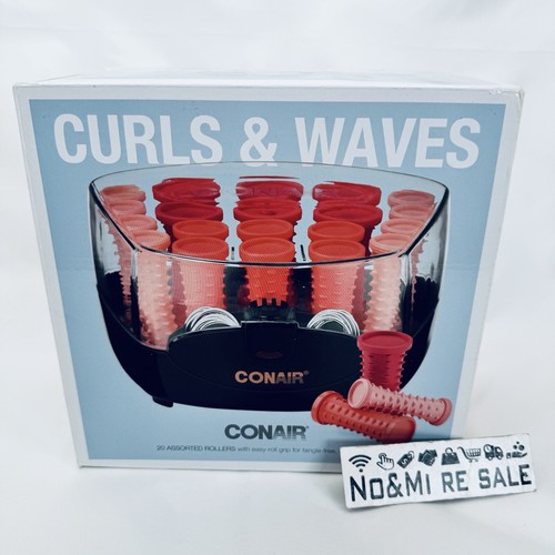 Conair Compact Multi-Size Hot Rollers, Coral