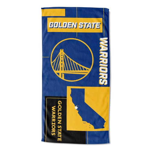 Пляжное полотенце Northwest NBA Golden State Warriors State Line