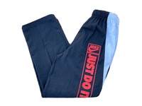 bootleg track pants