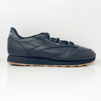 

Reebok Mens Classic 49798 Черная повседневная обувь Кроссовки Размер 11, Черный, Classic