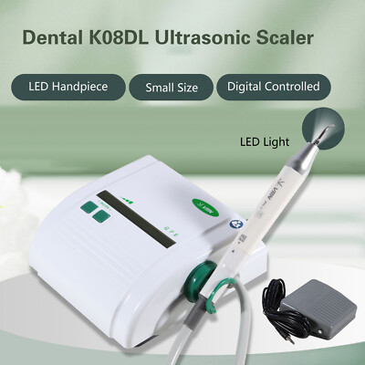 Dental Digital Control Ultrasonic Scaler VRN with LED Detachable Handpiece pa