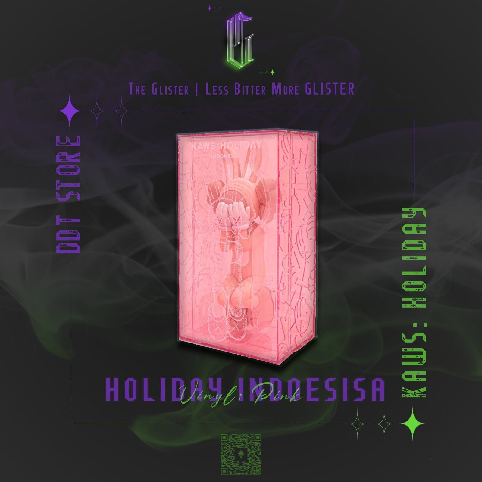 KAWS Holiday Indonesia Figure ピンク ▷ Holiday Indonesia - Pink by Kaws, 2023 | Peinture