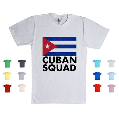 Cuba Squad Cuban Team Caribbean Island Funny Love Country Nation Unisex T Shirt
