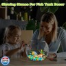 500pc Glow in The Dark Stones Glow Pebbles for Outdoor Garden Luminous Pebbles Glow in Dark Pebbles Glowing Fish Tank Rocks Glow Stones for Yard Walkway Pathway Aquarium,Color