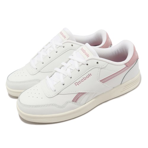 Reebok Royal Techque T White Chalk Pink Vintage Women Casual Lifestyle GZ6050