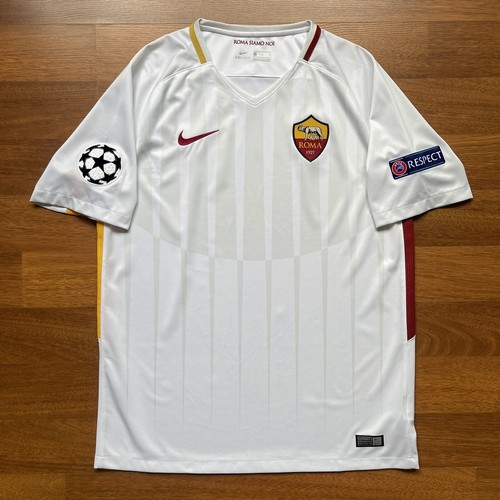 ウェア as roma nike football jersey serie A AS Roma 2018-2019 Home Football Soccer Player Issue Shirt