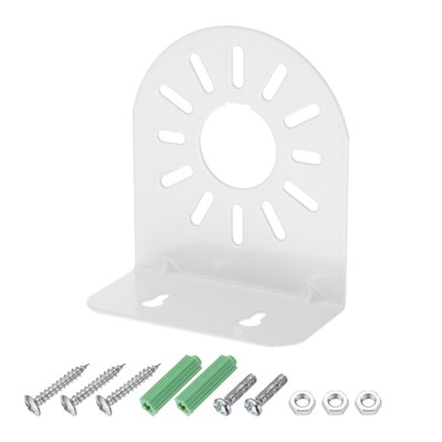 1 Pack Dome Security Camera Mounting 4.5'' L-Shape IP Camera Bracket, Steel