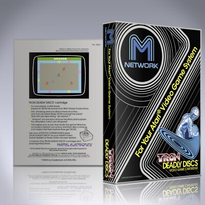 Atari 2600 UGC - NO GAME - Tron - Deadly Discs