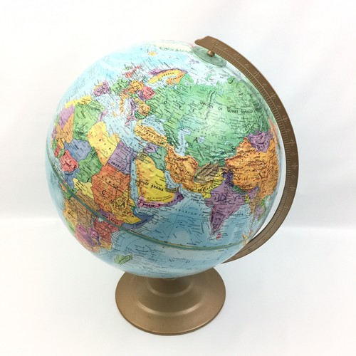 Vintage Globe Replogle World Nation Series 12